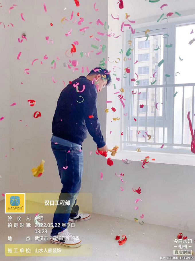 恭賀遠(yuǎn)洋萬(wàn)和四季鄭先生裝修開工大吉