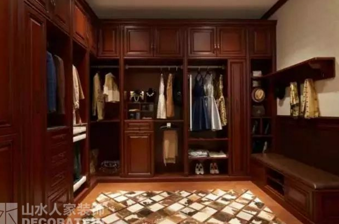 【山水人家裝飾】女人既然有了書房，為什么不能有衣帽間？